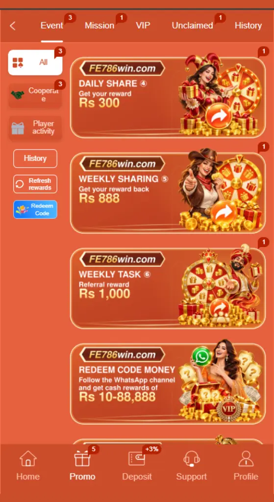 Fe786Win Game